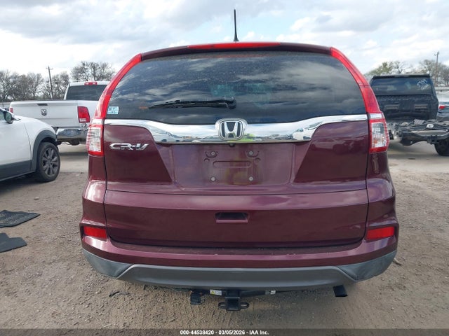 44538420 :رقم المزاد ، 2HKRM3H33FH553104 vin ، 2015 Honda Cr-v Lx مزاد بيع