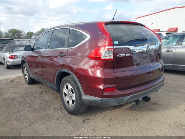 44538420 :رقم المزاد ، 2HKRM3H33FH553104 vin ، 2015 Honda Cr-v Lx مزاد بيع