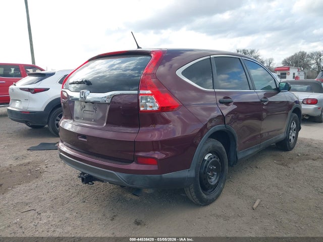 44538420 :رقم المزاد ، 2HKRM3H33FH553104 vin ، 2015 Honda Cr-v Lx مزاد بيع