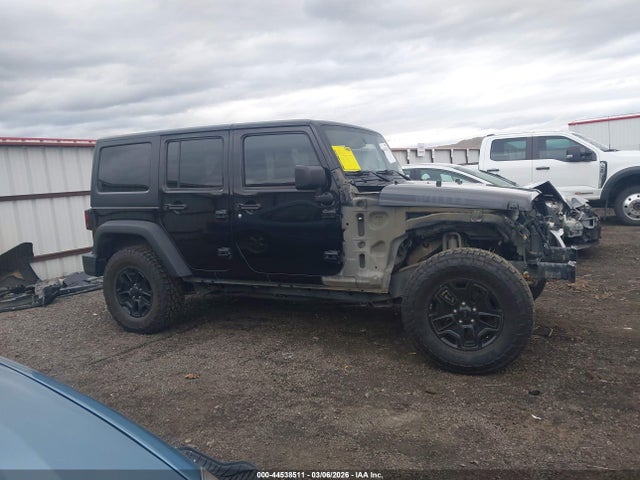 44538511 :رقم المزاد ، 1C4BJWDG2HL558958 vin ، 2017 Jeep Wrangler Unlimited Willy Wheeler 4x4 مزاد بيع