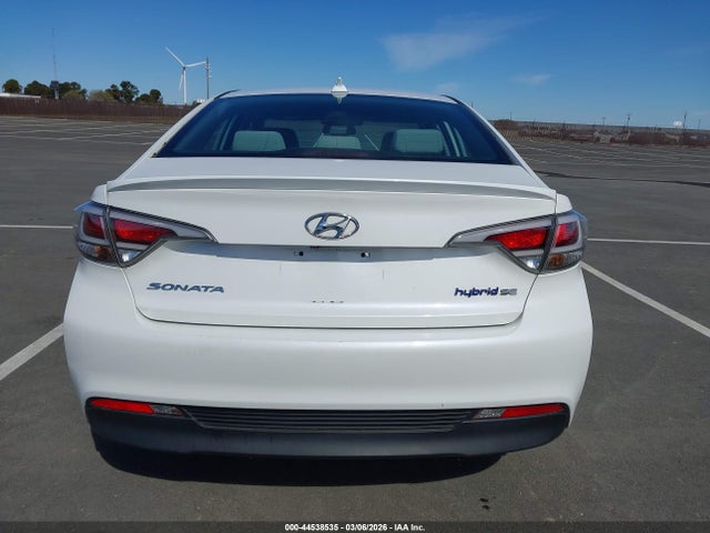 Hyundai Sonata Hybrid Se 2016 KMHE24L14GA037564 Image 6