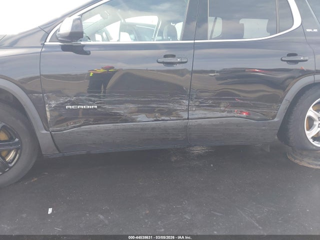 44538631 :رقم المزاد ، 1GKKNKLA7KZ299936 vin ، 2019 Gmc Acadia Sle-1 مزاد بيع