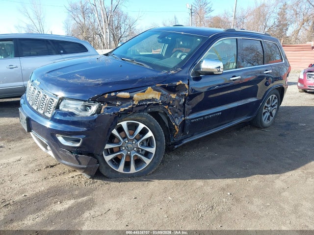 Продажа на аукционе авто 2018 Jeep Grand Cherokee Overland 4x4, vin: 1C4RJFCG4JC409666, номер лота: 44538707