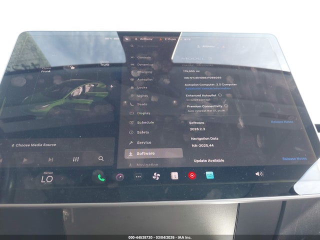 Продаж на аукціоні авто 2018 Tesla Model 3 Long Range/performance, vin: 5YJ3E1EB6JF096069, номер лоту: 44538720