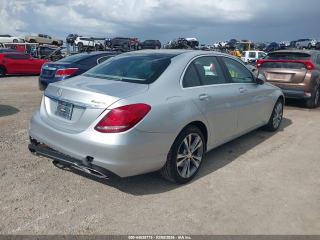 2015 Mercedes-benz C 300 4matic/luxury 4matic/sport 4matic მანქანა იყიდება აუქციონზე, vin: 55SWF4KB7FU000603, აუქციონის ნომერი: 44538775