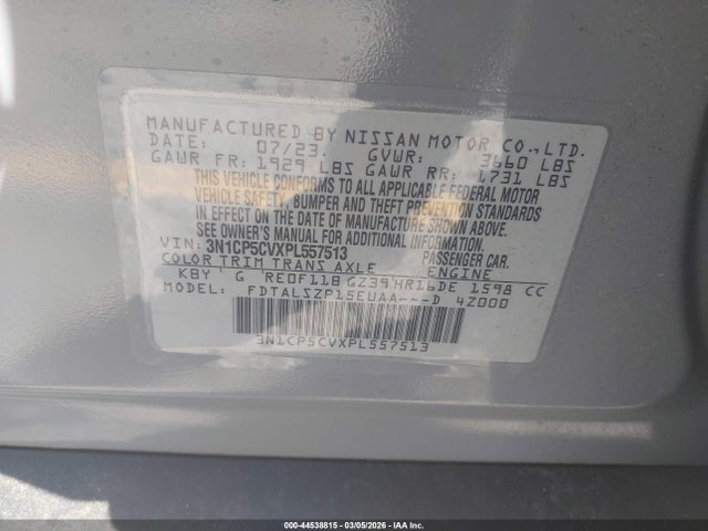 2023 NISSAN KICKS 3N1CP5CVXPL557513 Photo 8