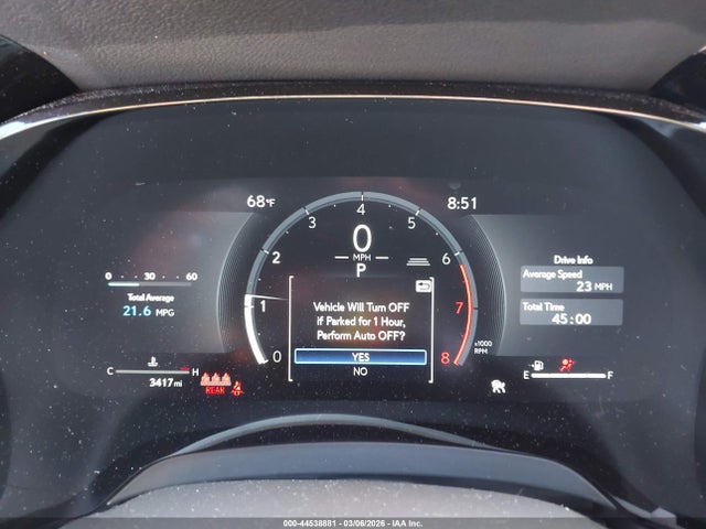 44538881 :رقم المزاد ، JTJCHMAAXS2030275 vin ، 2025 Lexus Rx 350 Premium مزاد بيع
