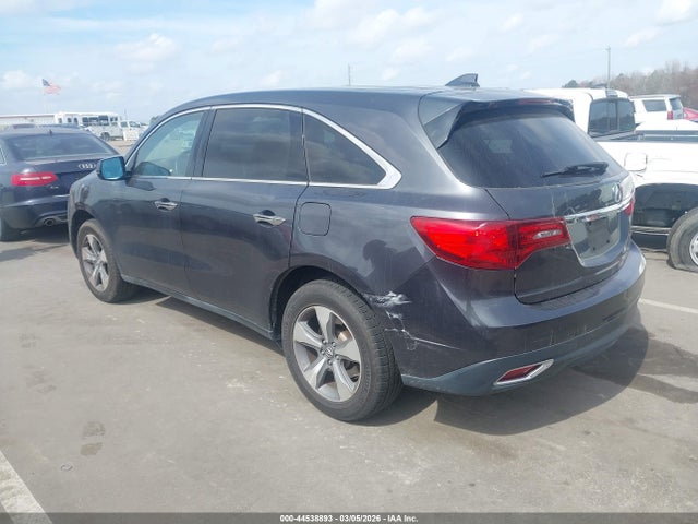 44538893 :رقم المزاد ، 5FRYD4H29GB045338 vin ، 2016 Acura Mdx Acurawatch Plus Package مزاد بيع