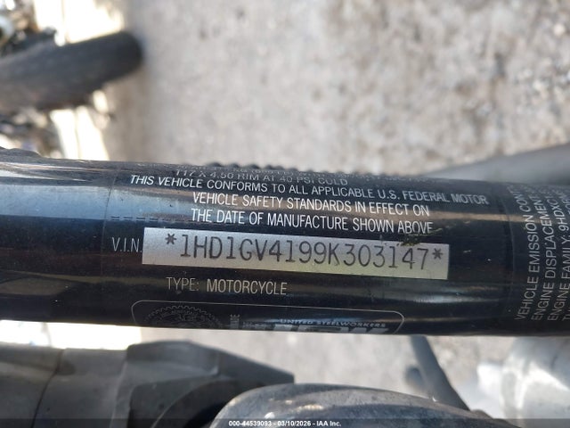 2009 HARLEY-DAVIDSON FXDC 1HD1GV4199K303147 Photo 9