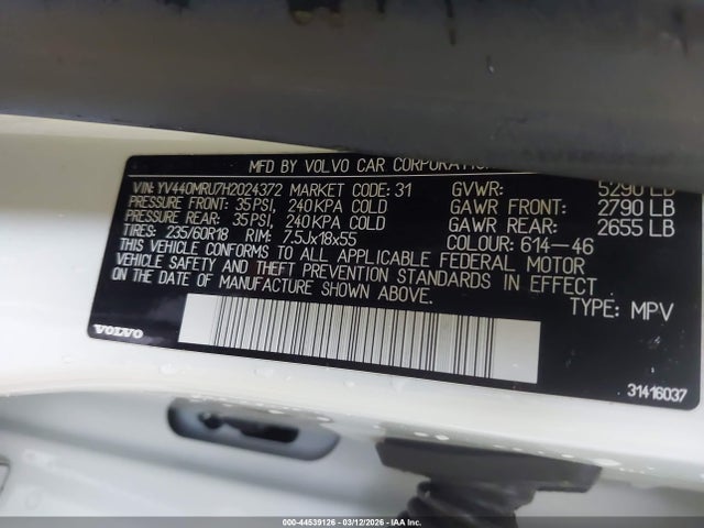 2017 VOLVO XC60 YV440MRU7H2024372 Photo 8