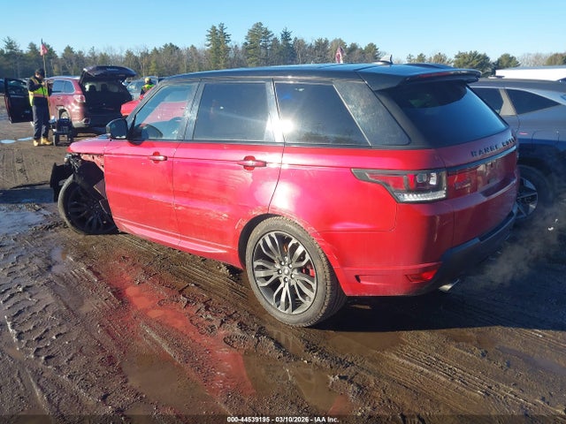 Aukcja sprzedaży 2016 Land Rover Range Rover Sport 3.0l V6 Supercharged Hse, vin: SALWS2PF7GA597669, numer aukcji: 44539195
