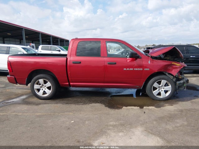 Продажа на аукционе авто 2012 Ram 1500 St, vin: 1C6RD7KT4CS245010, номер лота: 44539205