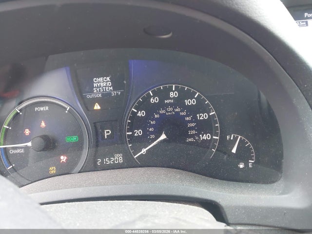 44539256 :رقم المزاد ، JTJBC1BA5B2419803 vin ، 2011 Lexus Rx 450h مزاد بيع
