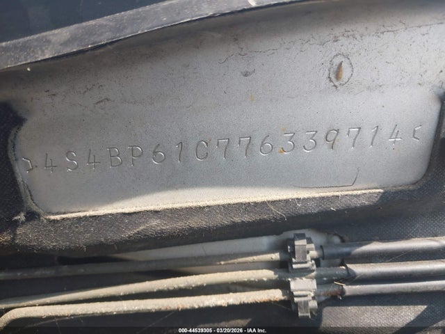 2007 Subaru Outback 2.5i Basic მანქანა იყიდება აუქციონზე, vin: 4S4BP61C776339714, აუქციონის ნომერი: 44539305