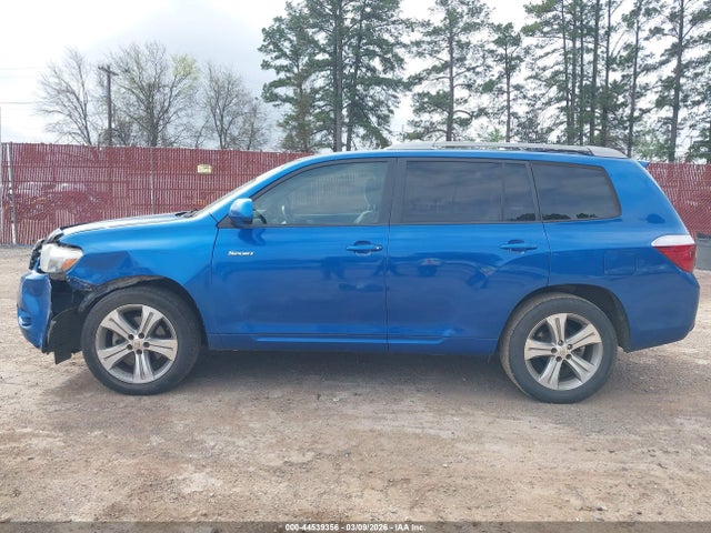 2008 Toyota Highlander Sport მანქანა იყიდება აუქციონზე, vin: JTEDS43A282047887, აუქციონის ნომერი: 44539356