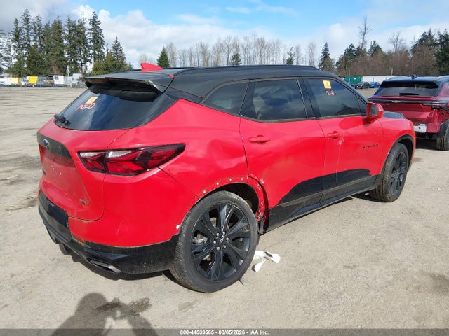 2020 Chevrolet Blazer Fwd Rs მანქანა იყიდება აუქციონზე, vin: 3GNKBERSXLS693295, აუქციონის ნომერი: 44539565