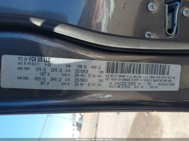 2020 JEEP COMPASS 3C4NJCCB3LT229703 Photo 8