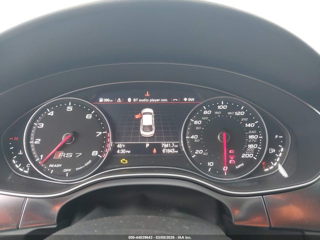 Продаж на аукціоні авто 2017 Audi Rs 7 4.0t Performance Prestige, vin: WUAWRAFC2HN905400, номер лоту: 44539642