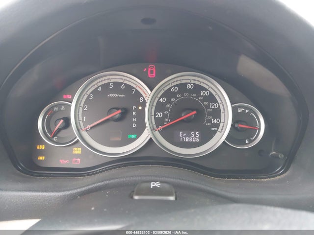 44539802 :رقم المزاد ، 4S4BL84C654201643 vin ، 2005 Subaru Outback 3.0r مزاد بيع