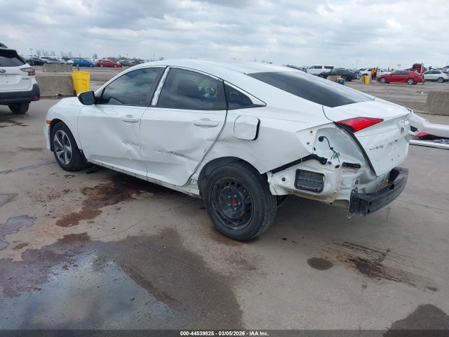 2020 Honda Civic Lx მანქანა იყიდება აუქციონზე, vin: 19XFC2F69LE016475, აუქციონის ნომერი: 44539825