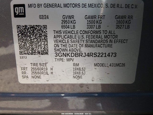 Chevrolet Blazer Ev Eawd 2lt 2024 3GNKDBRJ4RS221473 Image 9
