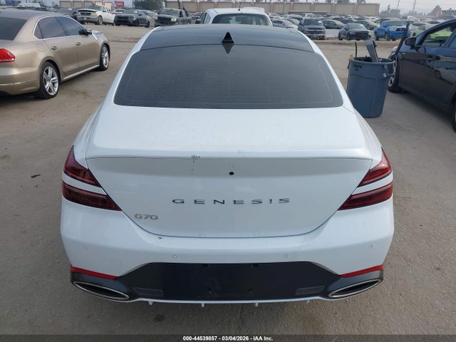 KMTG24SC1TU160393 Genesis G70 2.5t Rwd Prestige