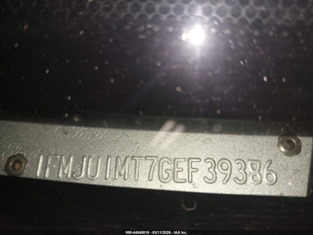 44540010 :رقم المزاد ، 1FMJU1MT7GEF39386 vin ، 2016 Ford Expedition Platinum مزاد بيع
