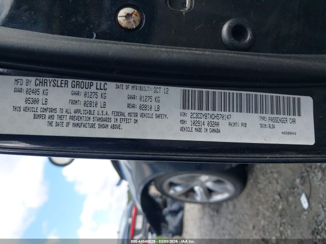 Продажа на аукционе авто 2013 Dodge Challenger R/t Plus, vin: 2C3CDYBTXDH570147, номер лота: 44540029