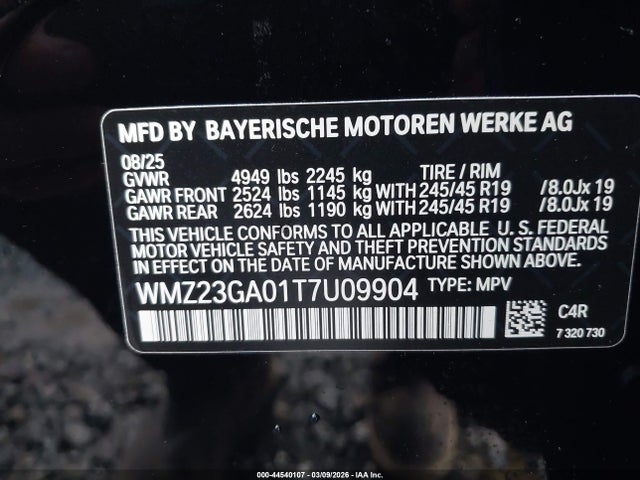 Mini Countryman Cooper S 2026 WMZ23GA01T7U09904 Image 9