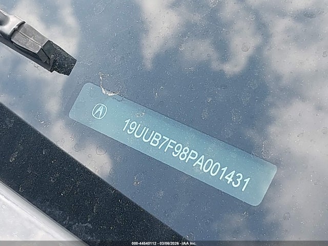 44540112 :رقم المزاد ، 19UUB7F98PA001431 vin ، 2023 Acura Tlx Type S - Hp Wheel And Tire مزاد بيع