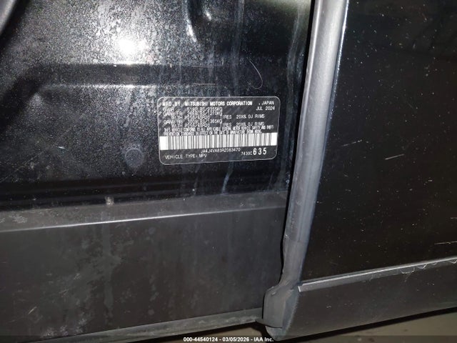 Продаж на аукціоні авто 2024 Mitsubishi Outlander Se 2.5 S-awc/se Black Edition S-awc/se Black Edition W/pano Roof S-awc/se Ralliart S-awc, vin: JA4J4VA83RZ083470, номер лоту: 44540124