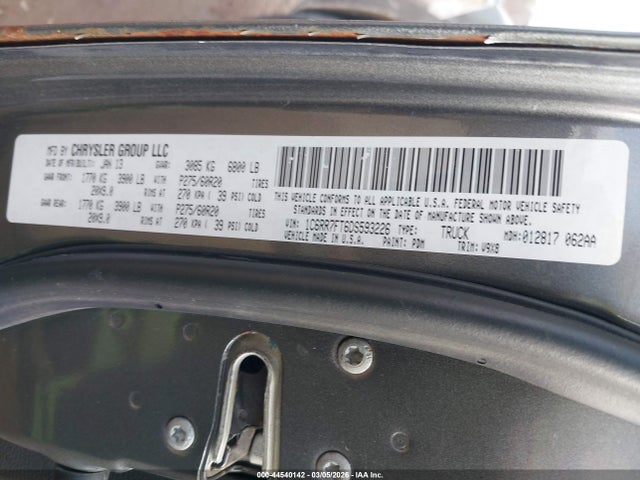 Продаж на аукціоні авто 2013 Ram 1500 Express, vin: 1C6RR7FT6DS593226, номер лоту: 44540142