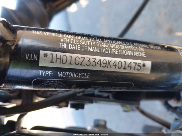 2009 HARLEY-DAVIDSON XL1200 1HD1CZ3349K401475 Photo 9