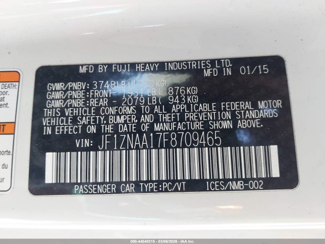 2015 SCION FR-S JF1ZNAA17F8709465 Photo 8