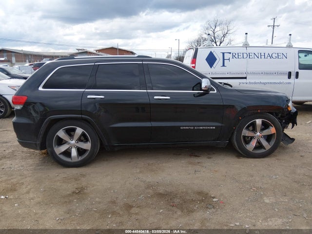 2015 Jeep Grand Cherokee Overland მანქანა იყიდება აუქციონზე, vin: 1C4RJFCM6FC747258, აუქციონის ნომერი: 44540416