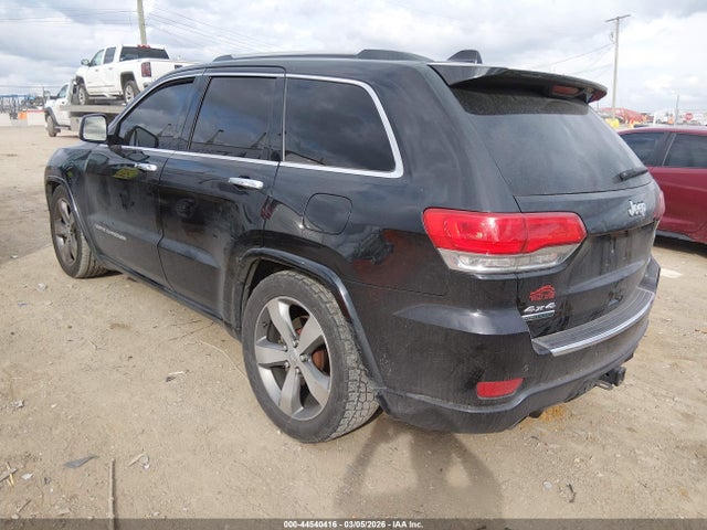 2015 Jeep Grand Cherokee Overland მანქანა იყიდება აუქციონზე, vin: 1C4RJFCM6FC747258, აუქციონის ნომერი: 44540416
