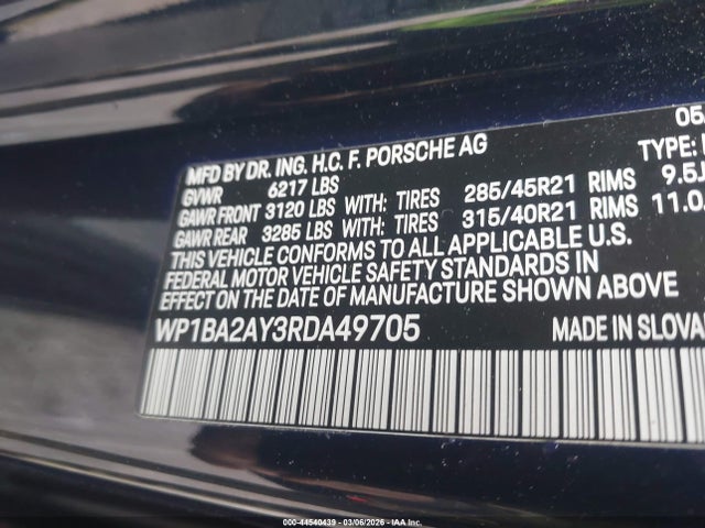 2024 PORSCHE CAYENNE COUPE WP1BA2AY3RDA49705 Photo 8