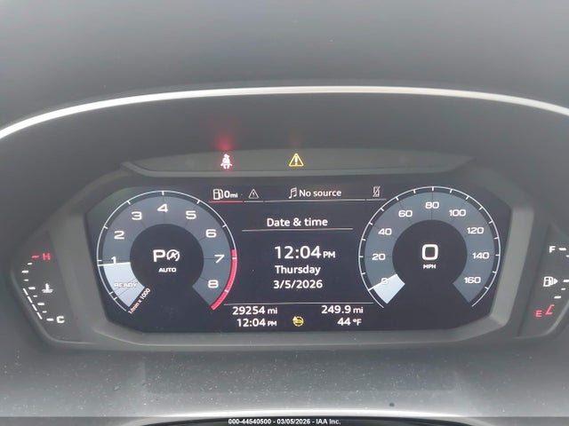 Продажа на аукционе авто 2023 Audi Q3 Premium Plus 45 Tfsi S Line Quattro Tiptronic, vin: WA1EECF31P1054240, номер лота: 44540500