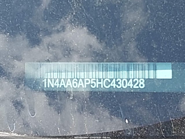 Aukcja sprzedaży 2017 Nissan Maxima 3.5 S, vin: 1N4AA6AP5HC430428, numer aukcji: 44540604