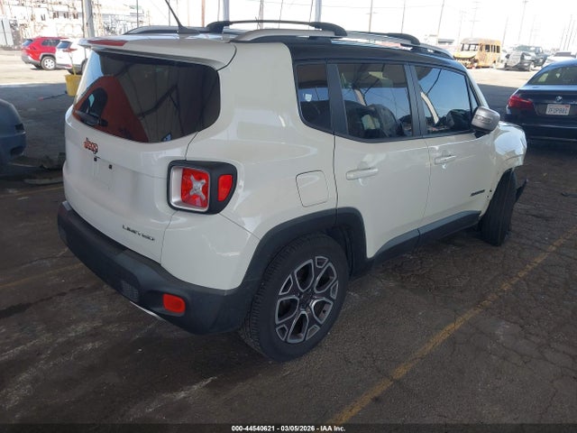 Aukcja sprzedaży 2016 Jeep Renegade Limited, vin: ZACCJADT9GPC84995, numer aukcji: 44540621