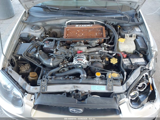 2005 Subaru Impreza Wrx მანქანა იყიდება აუქციონზე, vin: JF1GD29685G516522, აუქციონის ნომერი: 44540704