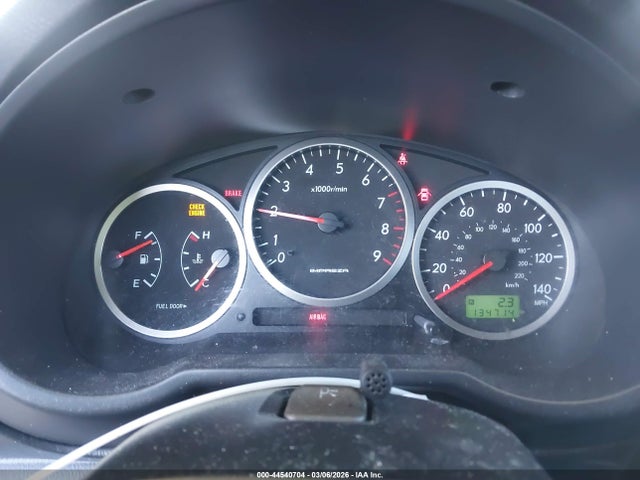 2005 Subaru Impreza Wrx მანქანა იყიდება აუქციონზე, vin: JF1GD29685G516522, აუქციონის ნომერი: 44540704