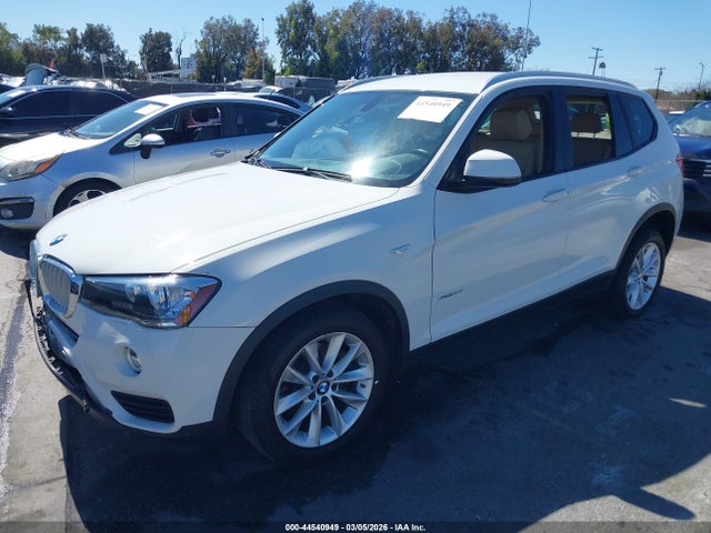 5UXWZ7C39H0V90725 BMW X3 Sdrive28i