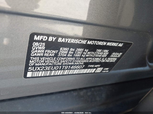 5UX23EU01T9146607 BMW X5 Xdrive40i