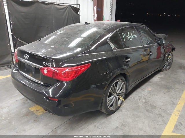 2014 Infiniti Q50 Premium/sport მანქანა იყიდება აუქციონზე, vin: JN1BV7AR2EM700654, აუქციონის ნომერი: 44541188