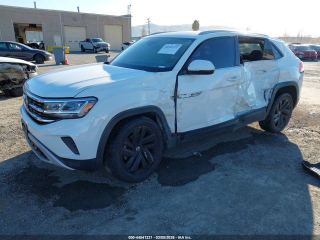 2022 Volkswagen Atlas Cross Sport 3.6l V6 Se W/technology მანქანა იყიდება აუქციონზე, vin: 1V2JE2CA1NC229135, აუქციონის ნომერი: 44541221