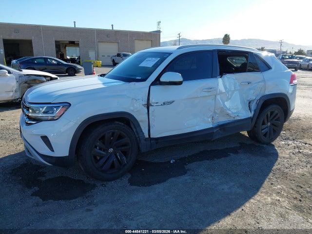 2022 Volkswagen Atlas Cross Sport 3.6l V6 Se W/technology მანქანა იყიდება აუქციონზე, vin: 1V2JE2CA1NC229135, აუქციონის ნომერი: 44541221