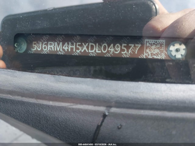 2013 Honda Cr-v Ex მანქანა იყიდება აუქციონზე, vin: 5J6RM4H5XDL049577, აუქციონის ნომერი: 44541450