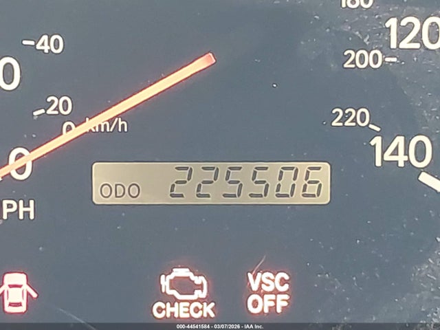 44541584 :رقم المزاد ، JT8BF28GXY5091411 vin ، 2000 Lexus Es 300 مزاد بيع