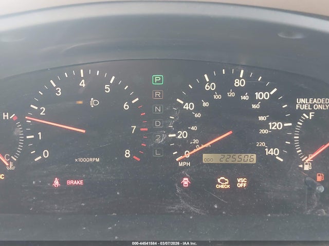 44541584 :رقم المزاد ، JT8BF28GXY5091411 vin ، 2000 Lexus Es 300 مزاد بيع